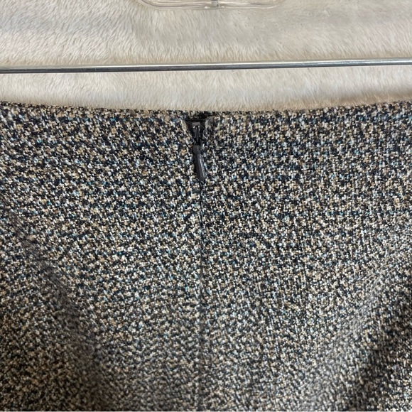 Nine West woman’s wool pencil skirt embellished beaded size 14 business casual - Picture 6 of 9